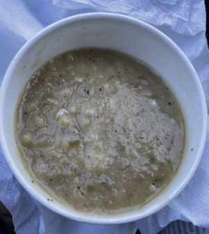 Gravy for the biscuit was delicious !  at Handlebar in Chicago