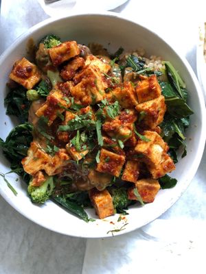 Sambal tofu at Handlebar in Chicago