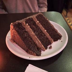 pie pie my darling chocolate hazelnut cake  #Veganuary at Handlebar in Chicago