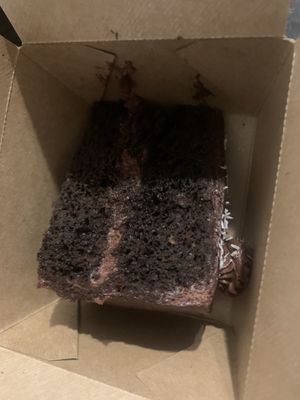 Vegan cake from pie pie my darling  at Handlebar in Chicago