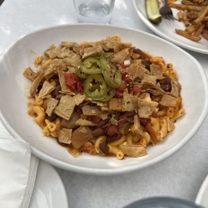 vegan chili mac attack   at Handlebar in Chicago