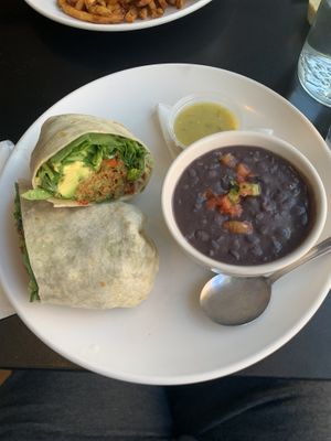 Vegan Breakfast Burrito  at Handlebar in Chicago