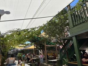 Fun patio!  at Handlebar in Chicago