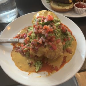 vegan chimichanga #Veganuary at Handlebar in Chicago