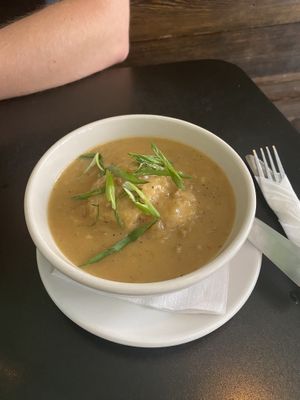 Biscuits and gravy 1/2 order  at Handlebar in Chicago