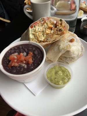 Cali wrap (seasonal special)  at Handlebar in Chicago