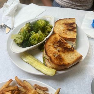 fried avocado grilled cheese at Handlebar in Chicago