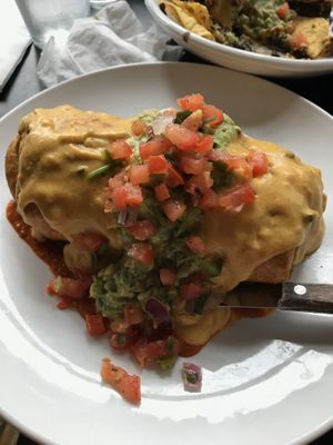 Burrito at Handlebar in Chicago