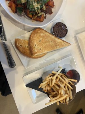 French fries   at Easy Like Sunday in Baltimore