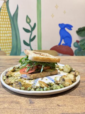 Fresh and tasty!  at Café Libertad in Mexico City