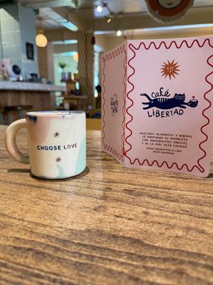   at Café Libertad in Mexico City