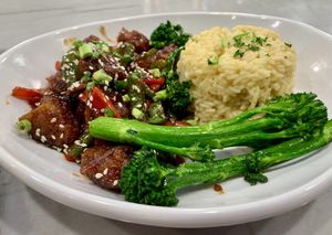 General Tso Chik’N #Veganuary at Bar Vegan Baltimore in Baltimore