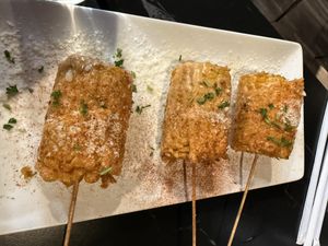 Street corn  at Bar Vegan Baltimore in Baltimore