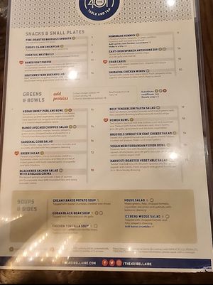 Vegan Mediterranean fusion bowl   at The '401 in Bellaire