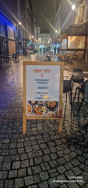 Ouvert 7/7 sur place et à emporter #Veganuary at Chez Anto in Paris