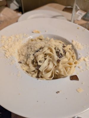 Pasta "Raíces Silvestres" at MATi in Zaragoza