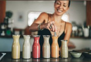 Smoothies #Veganuary at GLO Flex Café + Health Center in Chinandega