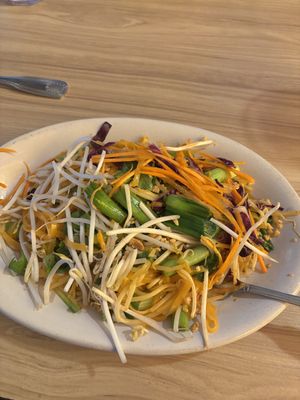 Pad Thai (asked for no tofu, extra veg)  at Thai Smile in Palm Springs