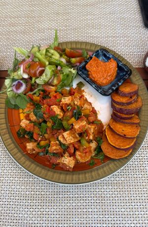   at Ojas Vegan & Vegetarian Eatery in Siem Reap