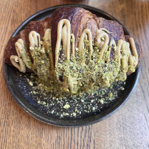 Pistacchio croissant: very nice!   at Anne&Max - Domstraat in Utrecht