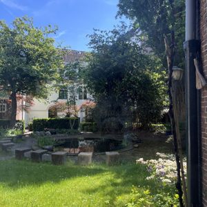 View from the window  at Anne&Max - Domstraat in Utrecht