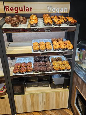 7 vegan muffin options! at Beanhive Coffee - Baggot St in Dublin
