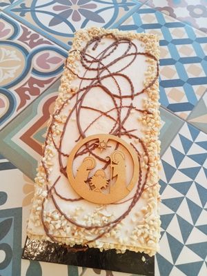 Mousse de turrón con almendras, vegano #Veganuary at Mi Abuela Y Sus Pasteles  in Mislata