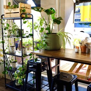 Interior of cafe at The Pearfect Pantry in Osbourne Park