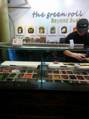 made fresh in front of you at Beyond Sushi - Chelsea Market in New York City