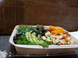 Rice salad at Beyond Sushi - Chelsea Market in New York City