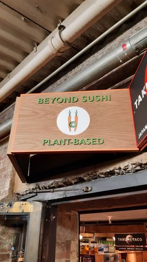 Entrance at Beyond Sushi - Chelsea Market in New York City