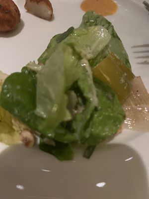 Bibb salad (partial photo because we forgot to take right away!! Amazing salad!!)  at Kiln in Shaker Heights