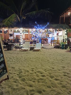 Beach front at The Beach Galápagos in Puerto Villamil
