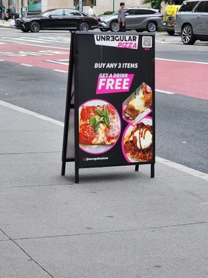  at Unregular Pizza - Upper East Side in New York City