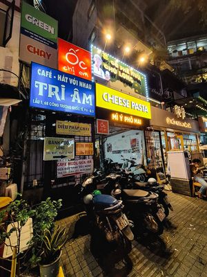 Go into this courtyard! at GreenChay - Healthy Vegan Vibes in Ho Chi Minh City