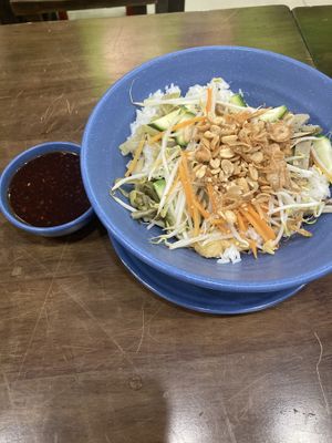 Korean rice dish  at GreenChay - Healthy Vegan Vibes in Ho Chi Minh City