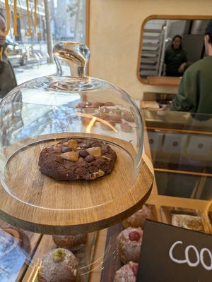 Double chocolate cookie at Magma Bakery Lab  in Barcelona