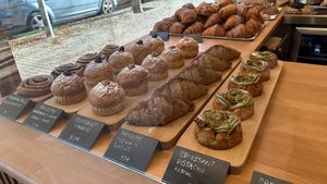 selection of pastries  at Magma Bakery Lab  in Barcelona