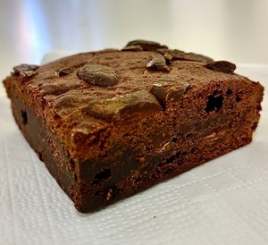 Brownie at Vegan Burger - Al Ghurair Centre in Dubai