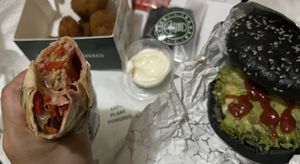   at Vegan Burger - Al Ghurair Centre in Dubai