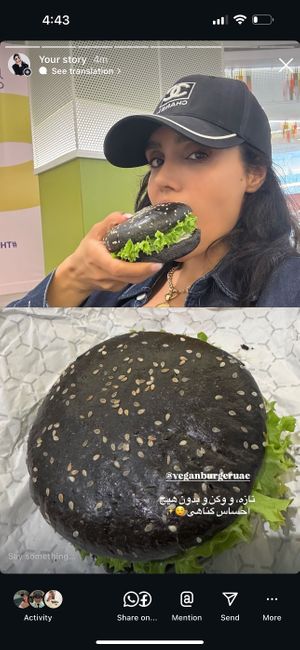  at Vegan Burger - Al Ghurair Centre in Dubai