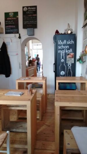 inside at Let It Be in Berlin