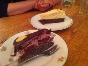 mmmm cake! at Let It Be in Berlin