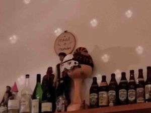 Shelf inside Let It Be at Let It Be in Berlin