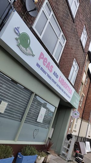 New vegan cafe opening soon! #Veganuary at Peas and Libertea in Whitley Bay