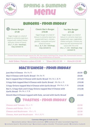  at Peas and Libertea in Whitley Bay