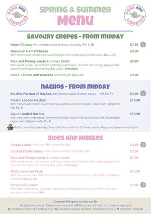  at Peas and Libertea in Whitley Bay