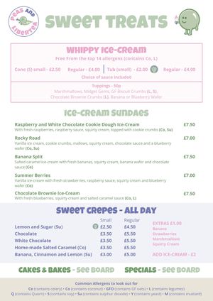  at Peas and Libertea in Whitley Bay