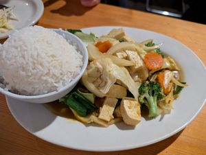 Three Herb Vitality with Tofu at Thai Spices in Sedona