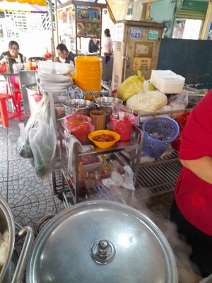 Kitchen at Quán Chay 407 in Ho Chi Minh City